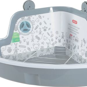 MAISON TOILETTE ANGLE GRIS