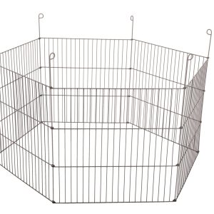 PARC METAL EXT HEXAGONAL 120 GRIS
