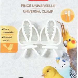 PINCE UNIVERSELLE OISEAU BLANC X2
