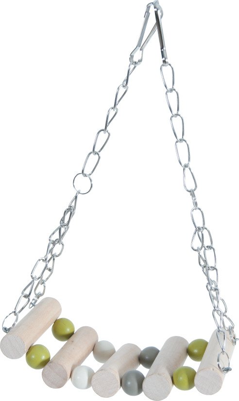 SUSPENSION PONT BOIS+CHAINE – Image 2