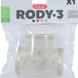 TUBE T RODY GRIS TRANSPARENT