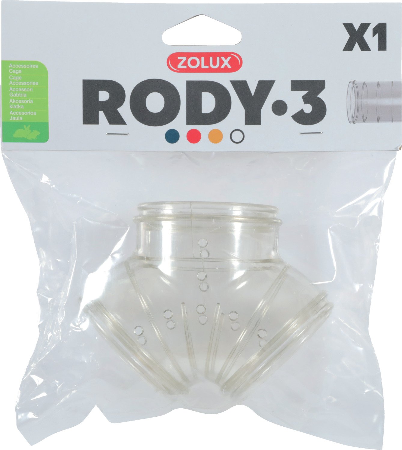 TUBE Y RODY GRIS TRANSPARENT