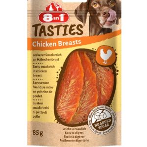 8IN1 TASTIES CHICKEN BREASTS 85G