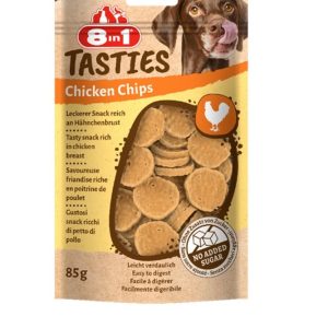 8IN1 TASTIES CHICKEN CHIPS 85G
