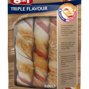 8IN1 TRIPLEFLAVOUR ROLLS 113G