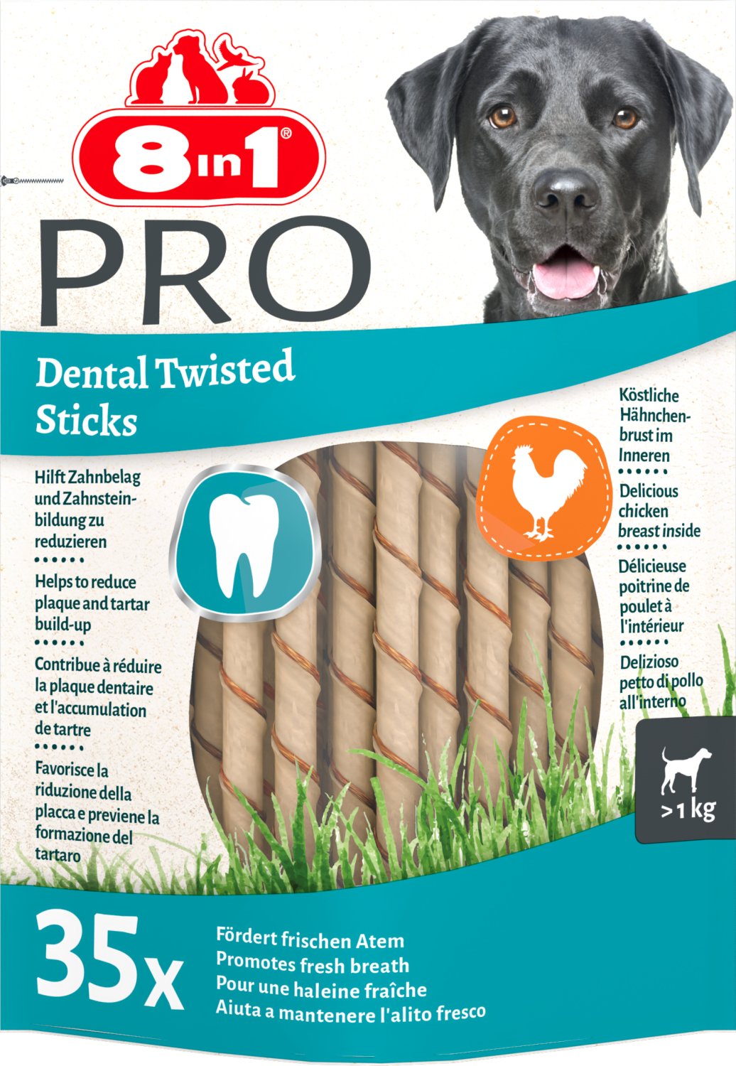 8IN1 TWISTED STICKS DENTAL