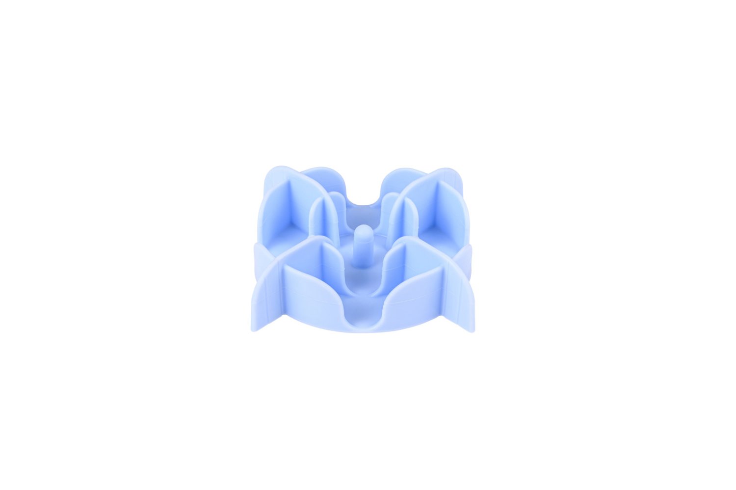 ADAPTATEUR SLOW FEEDER SILICONE BLEU