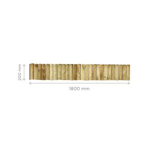 BORDURE ROULEAU DEMI RONDE