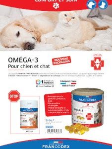 CAPSULES OMEGA 3 CHIEN & CHAT x60