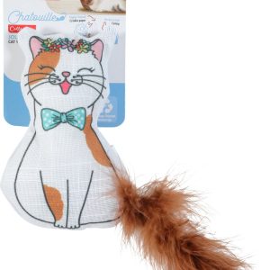 CHATOUILLE CHAT FLEUR