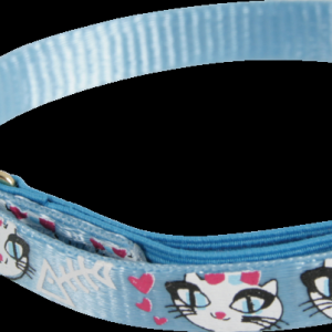 COLLIER NYLON CHAT LADYCAT 30CM