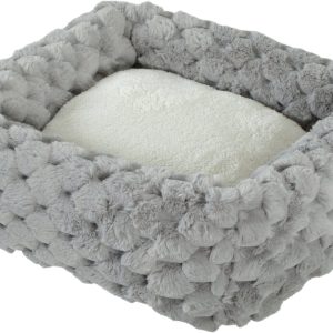 CORBEILLE CARREE ABELHA GRIS