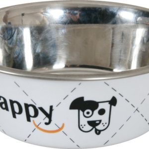 ECUELLE INOX HAPPY BLANCHE