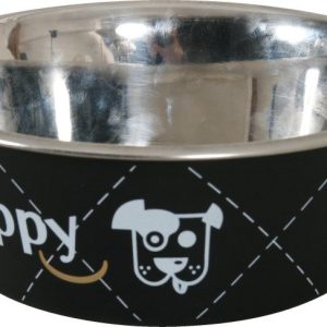 ECUELLE INOX HAPPY NOIRE