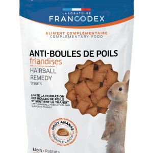FRIANDISES ANTI-BOULES DE POILS LAPIN 50G