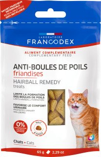 FRIANDISES CHAT ANTI BOULE DE POILS 65G