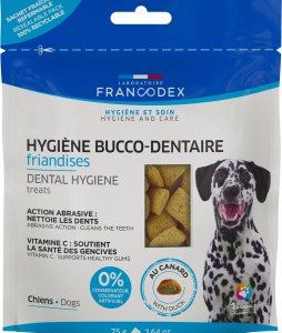 FRIANDISES HYGIENE BUCCO-DENTAIRE POUR CHIEN