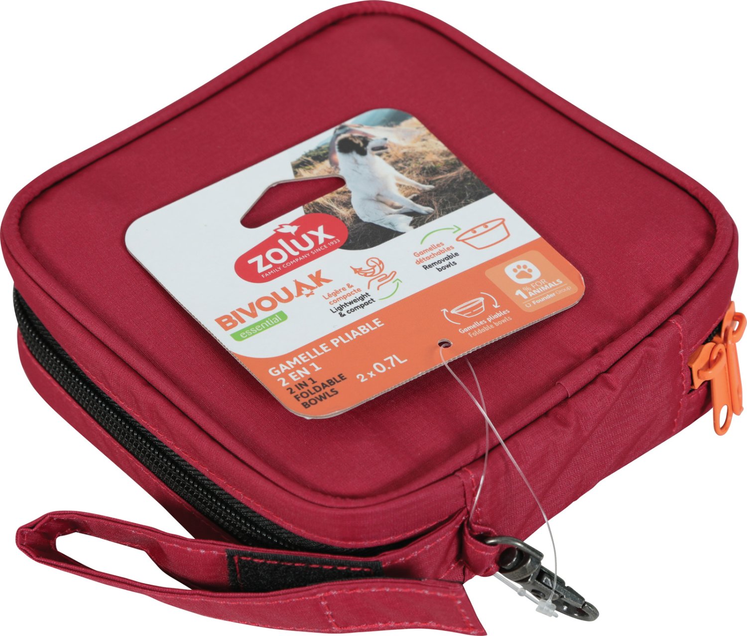GAMELLE PLIABLE 2EN1 BIVOUAK