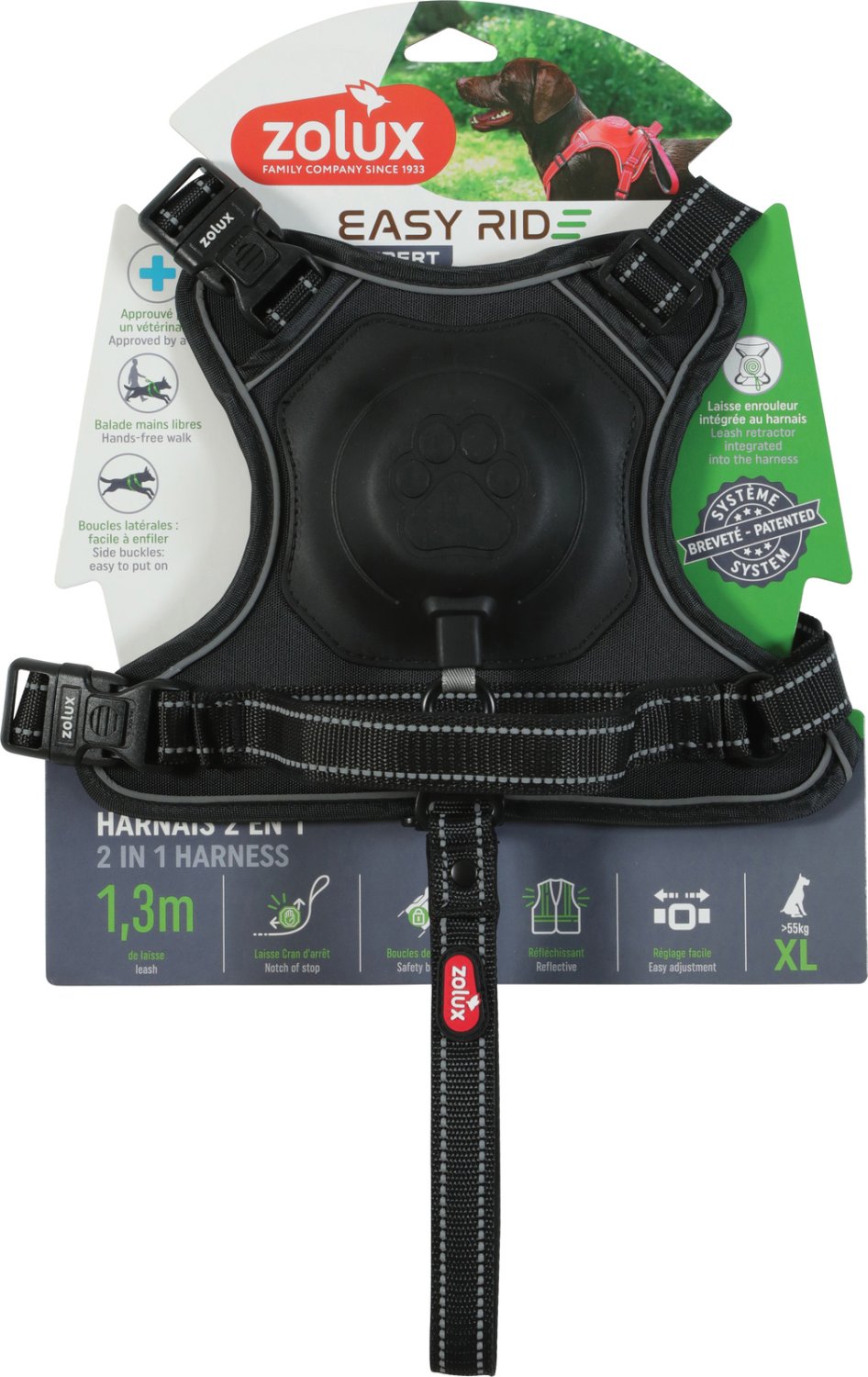 HARNAIS EASYRIDE NOIR
