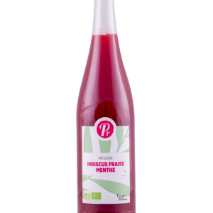 Infusion Hibiscus Fraise Menthe BIO 74cl