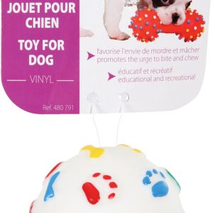 JOUET BALLE REBOND VINYL 7,5CM