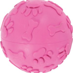 JOUET CAOUTCHOUC BALLE DUR 7CM