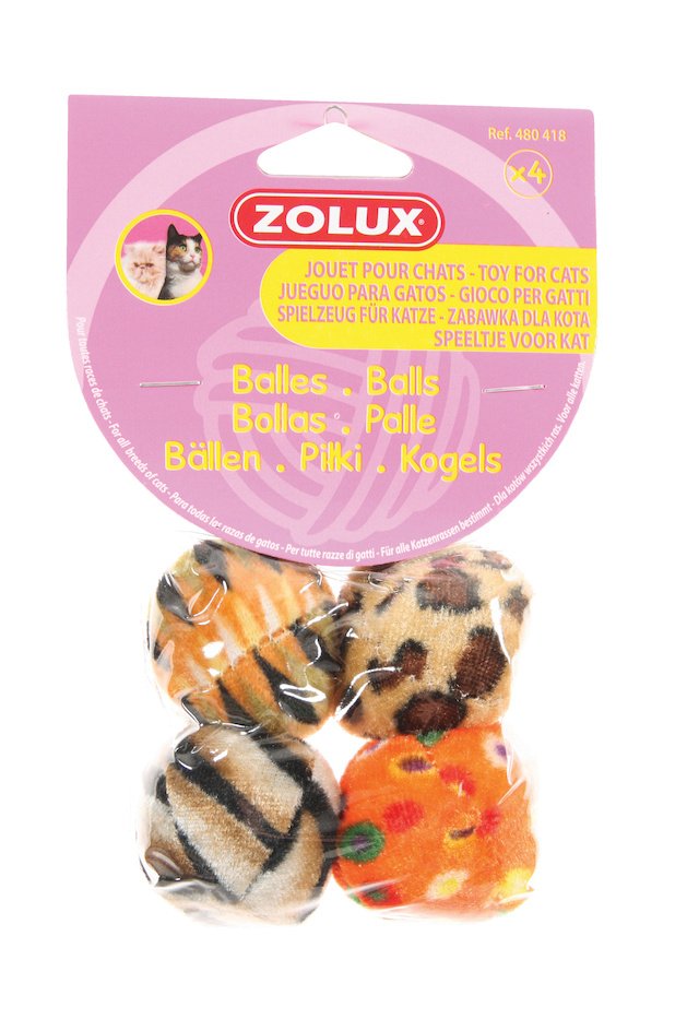 JOUET CHAT BALLE MULTICOLORE – Image 2