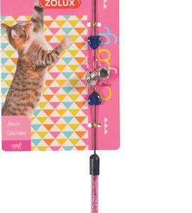 JOUET CHAT CANNE POMPON