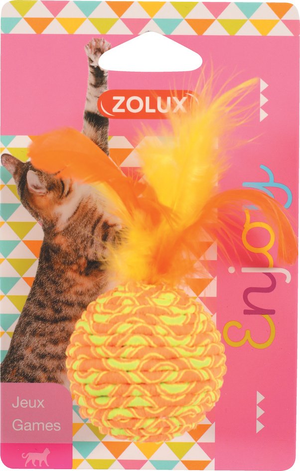 JOUET CHAT ELASTIQUE BALLE – Image 2