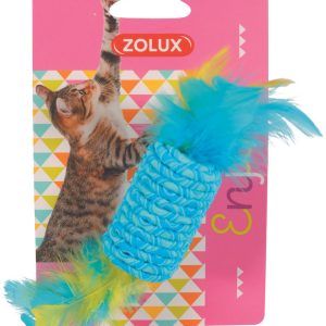 JOUET CHAT ELASTIQUE BONBON