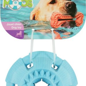 JOUET TPR BALLE MOOS BLEU