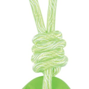 JOUET TPR CORDE TRIANGLE SAMBA 26CM VERT