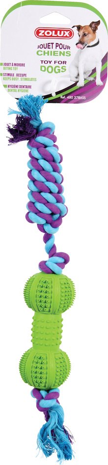 JOUETS DENTAL CORDE HALTERE 11CM ASSORTIS – Image 2