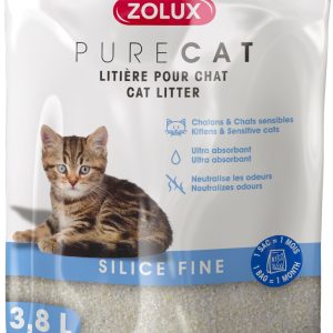 LITIERE PURECAT SILICE FINE 3,8L