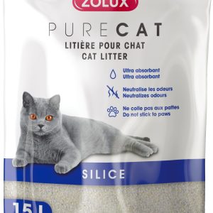 LITIERE PURECAT SILICE NATURELLE