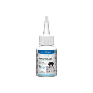 LOTION NETTOYANTE POUR OREILLES CHIOT ET CHATON 60ml