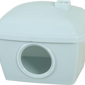 MAISON HAMSTER PLASTIQUE COSY BLEUE