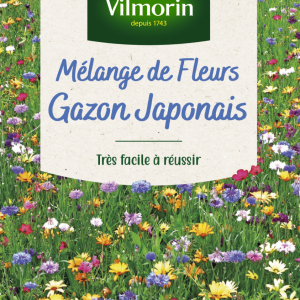 MELANGE FLEURS GAZON JAPONAIS