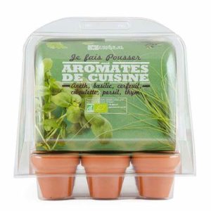 MINI SERRE AROMATES 6 POTS BIO
