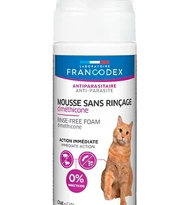 MOUSSE SANS RINCAGE AU DIMETHICONE CHAT 150 ml