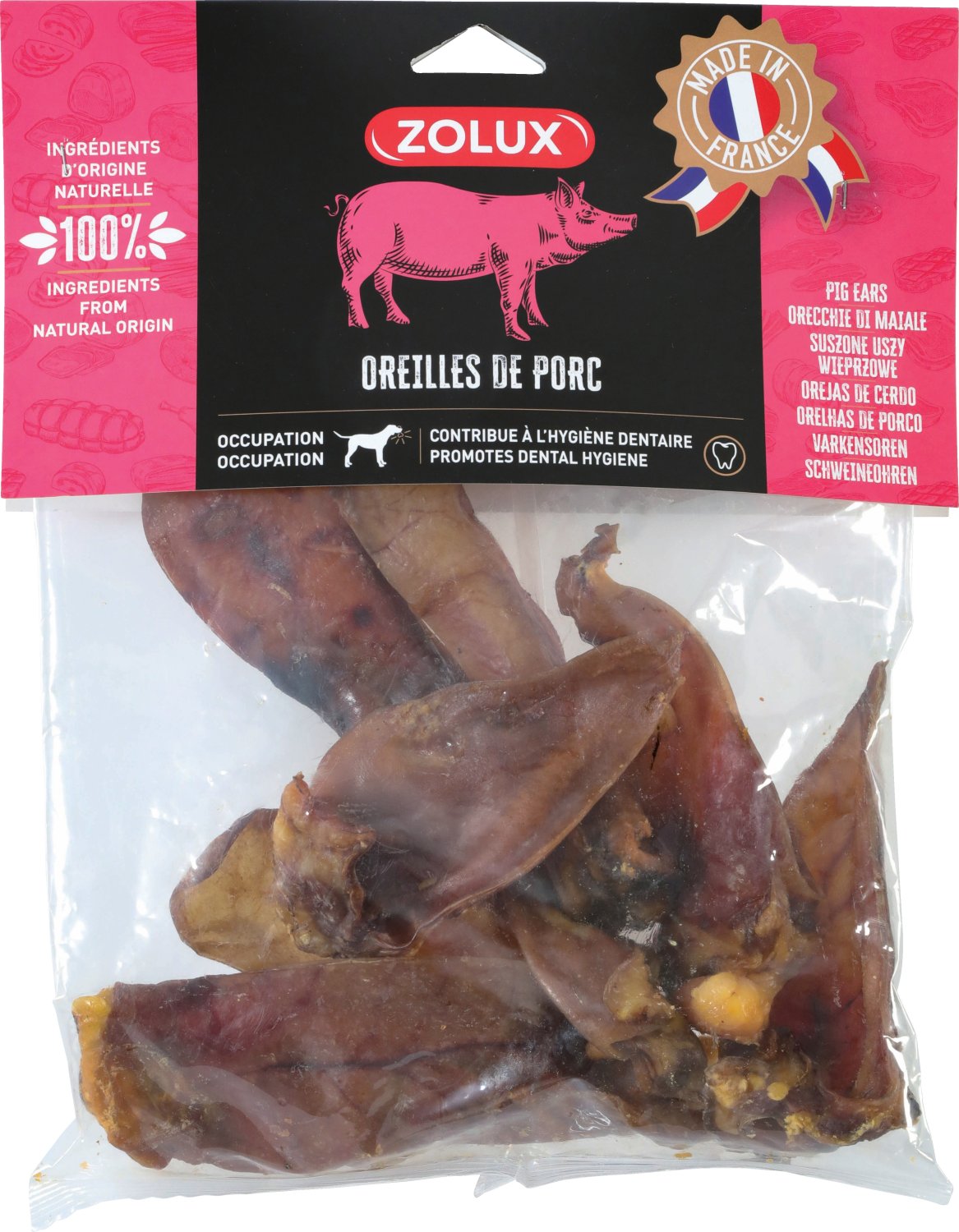 OREILLE DE PORC CONDUIT 400GR