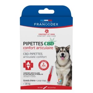 PIPETTES CBD x3 CHIEN >20KG