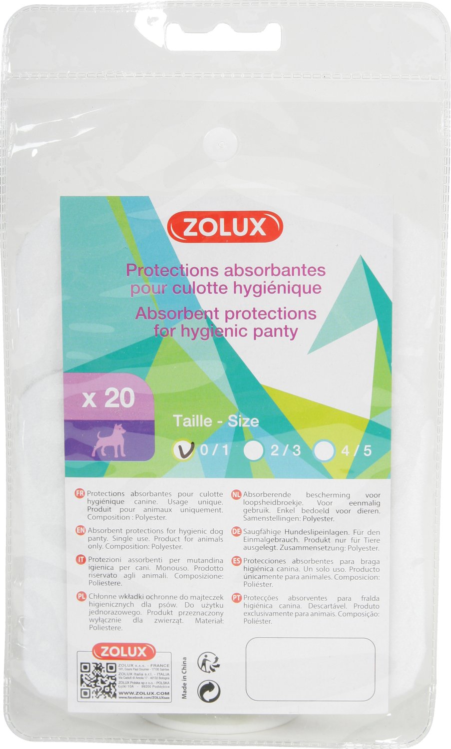 PROTEGE CULOTTE PAR 20