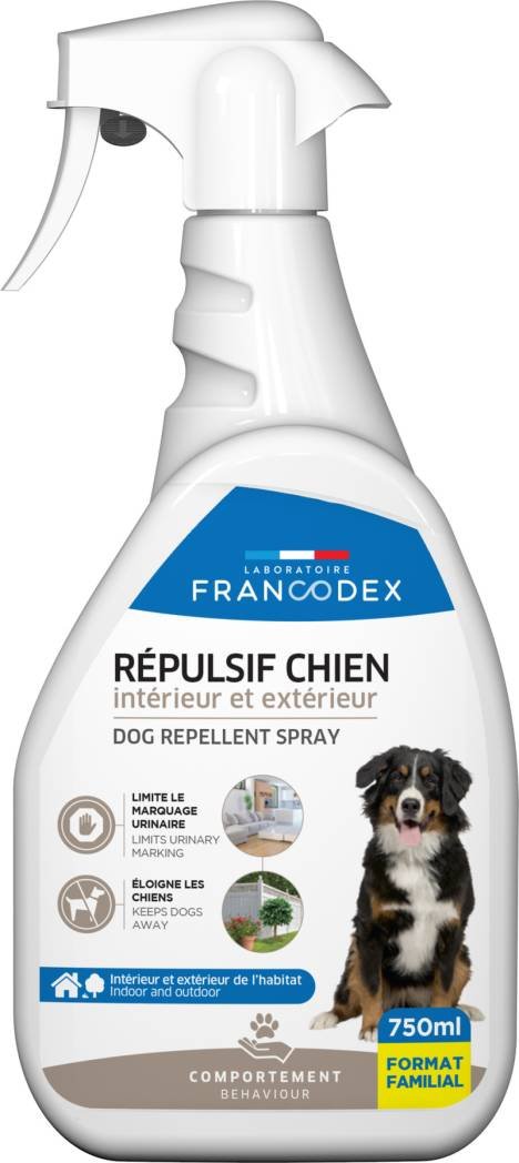 REPULSIF INTERIEUR & EXTERIEUR CHIEN 750ML