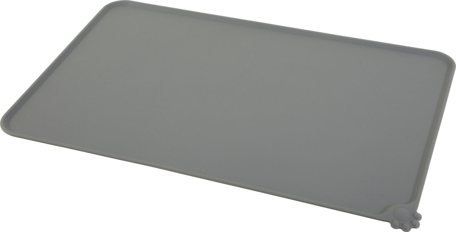 TAPIS ECUELLES SILICONE GRIS
