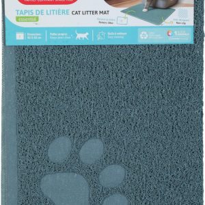 TAPIS HYGIENIQUE MAISON TOILETTE BLEU