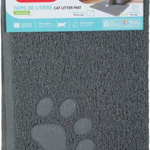TAPIS HYGIENIQUE MAISON TOILETTE GRIS
