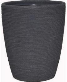 Vase bas SHABBY gris 37cm