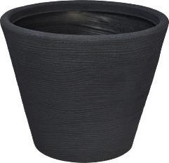 Vase évasé gris