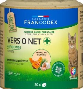 VERS O NET PLUS 30 COMPRIMES CHAT